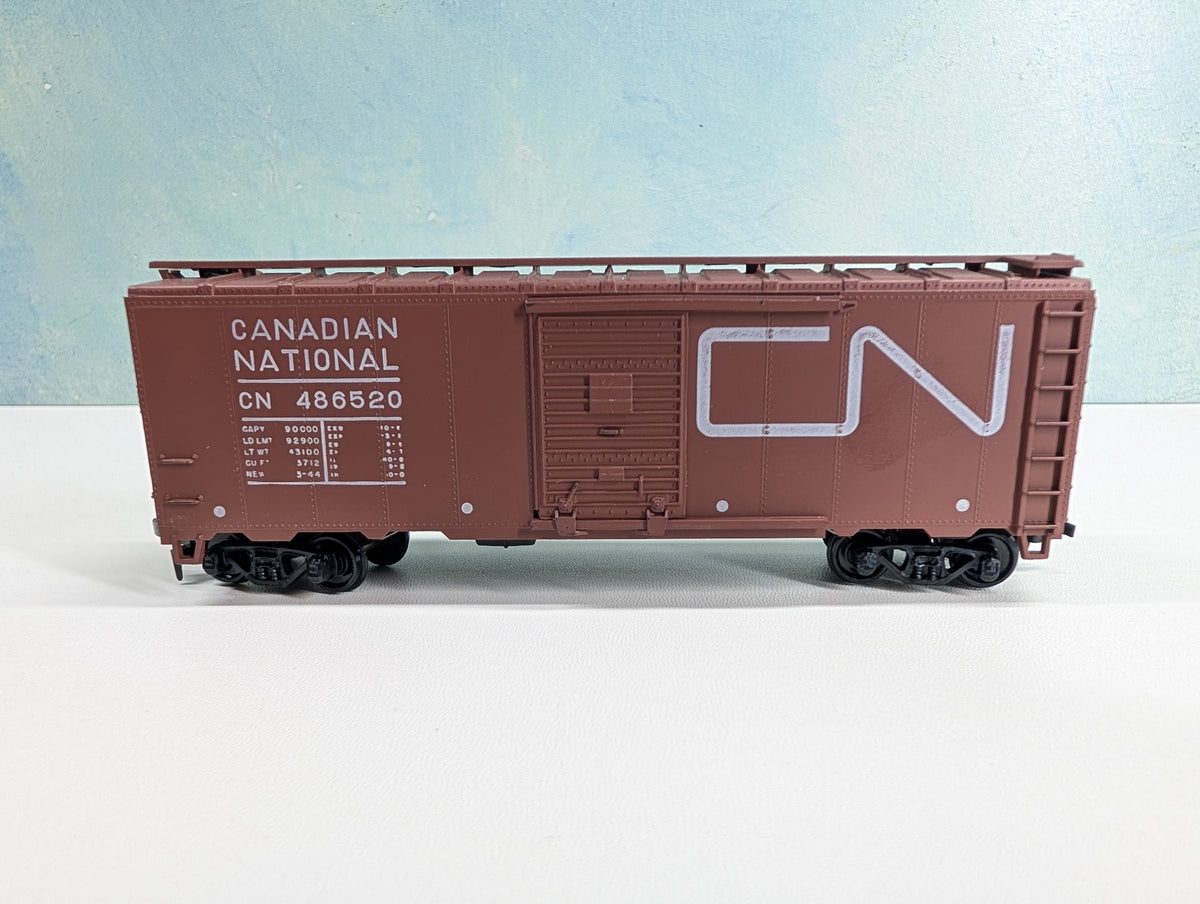 USED Athearn HO Scale 40' Box Car Canadian National CN #486520