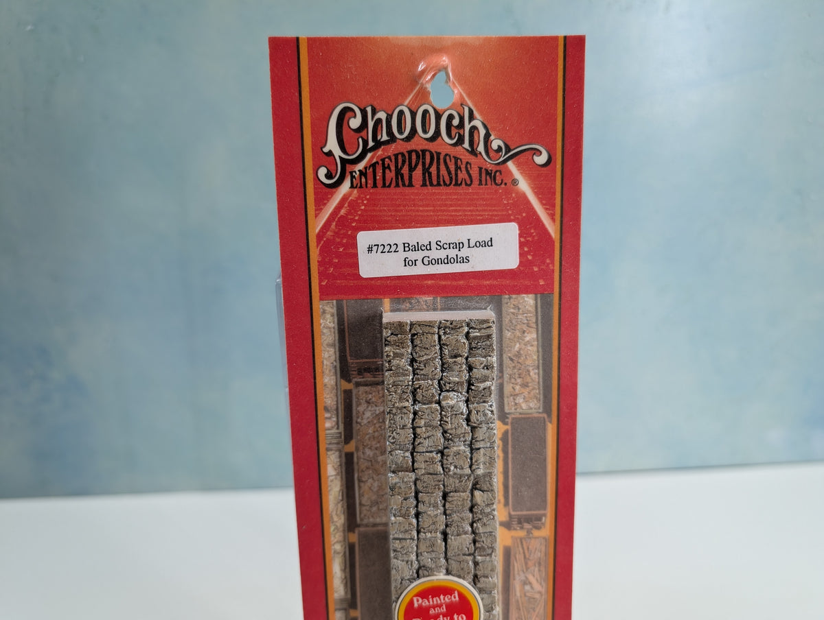 Chooch Enterprises Inc 7222 HO Scale Baled Scrap Load for Gondolas