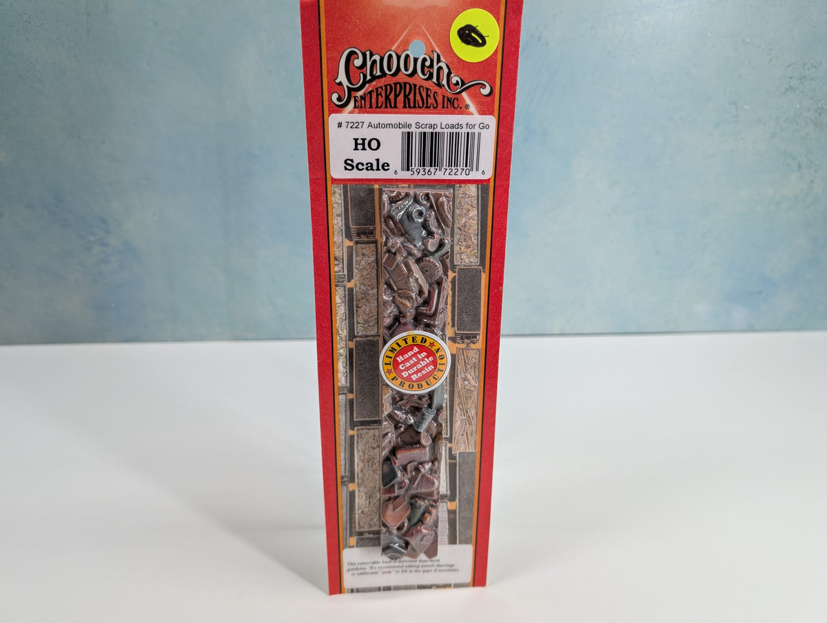 Chooch Enterprises Inc 7227 HO Scale Automobile Scrap Loads for Gondolas