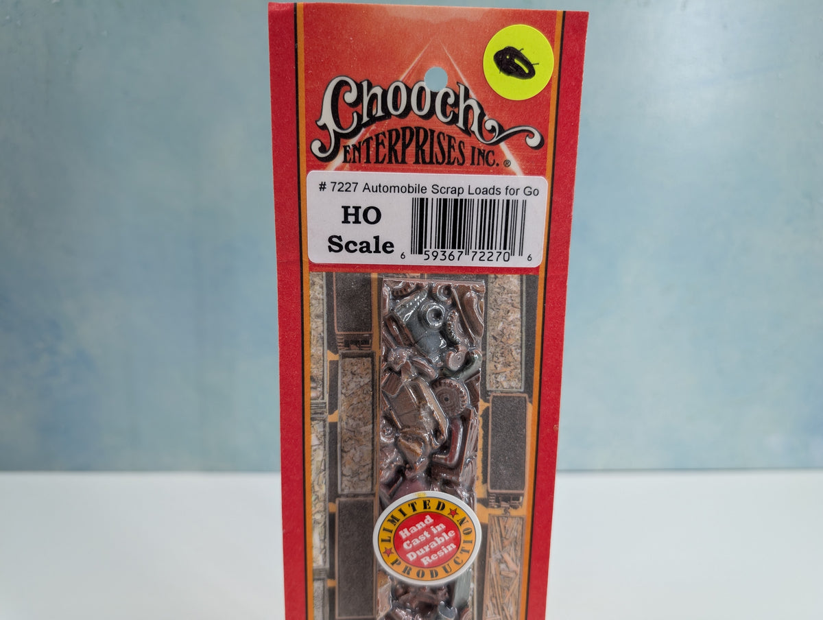 Chooch Enterprises Inc 7227 HO Scale Automobile Scrap Loads for Gondolas