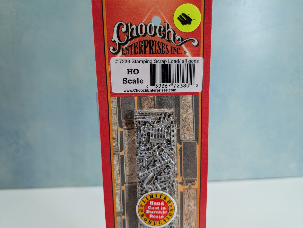 Chooch Enterprises Inc 7238 HO Scale Stamping Scrap Load for Gondolas