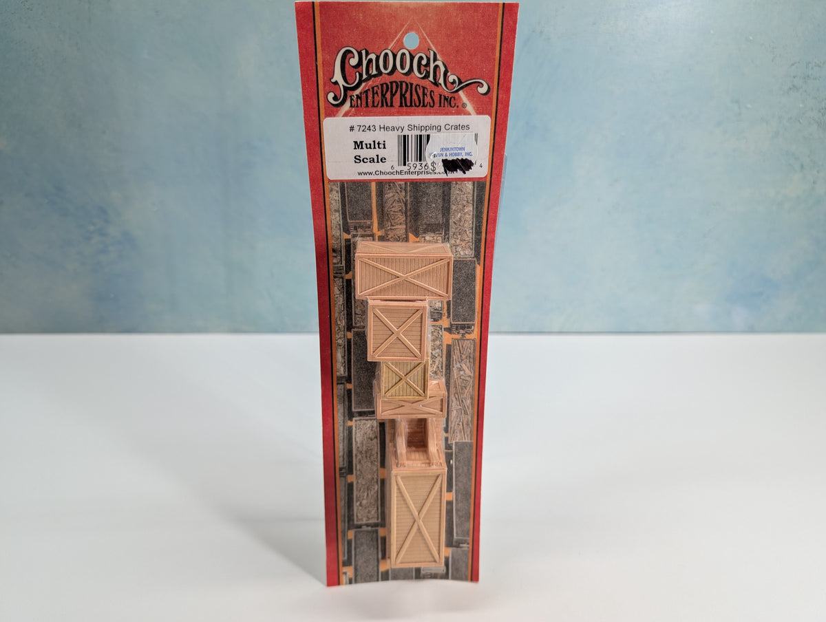 Chooch Enterprises Inc 7243 HO Scale Heavy Shipping Crates