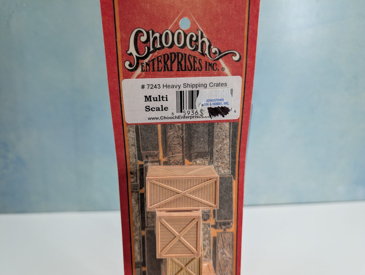Chooch Enterprises Inc 7243 HO Scale Heavy Shipping Crates