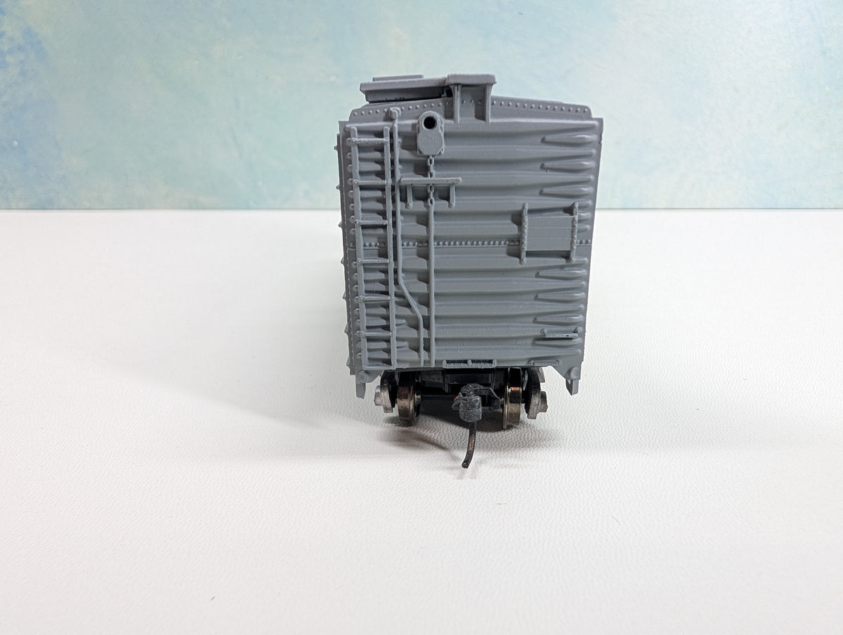 USED Athearn HO Scale 40' Box Car Erie Lackawanna EL #80006 Bev-Bel, Metal Wheels