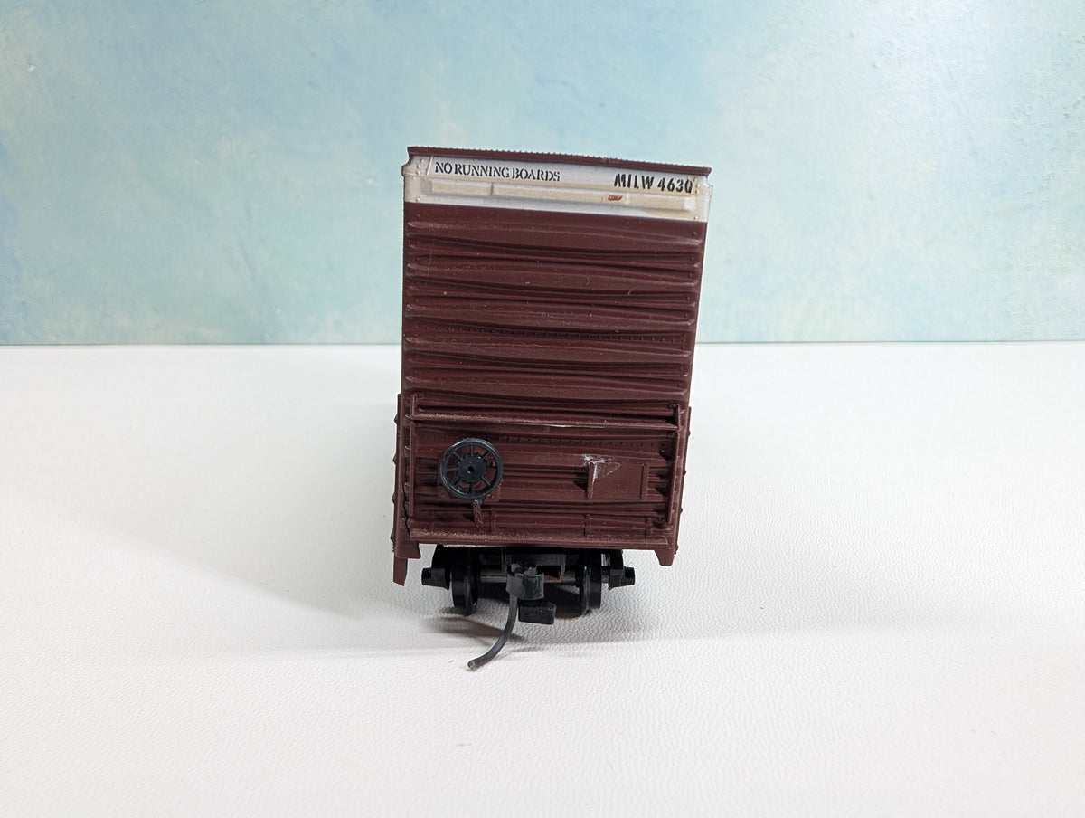 USED Athearn HO Scale 40' Hi-Cube Box Car Milwaukee Road MILW #4630