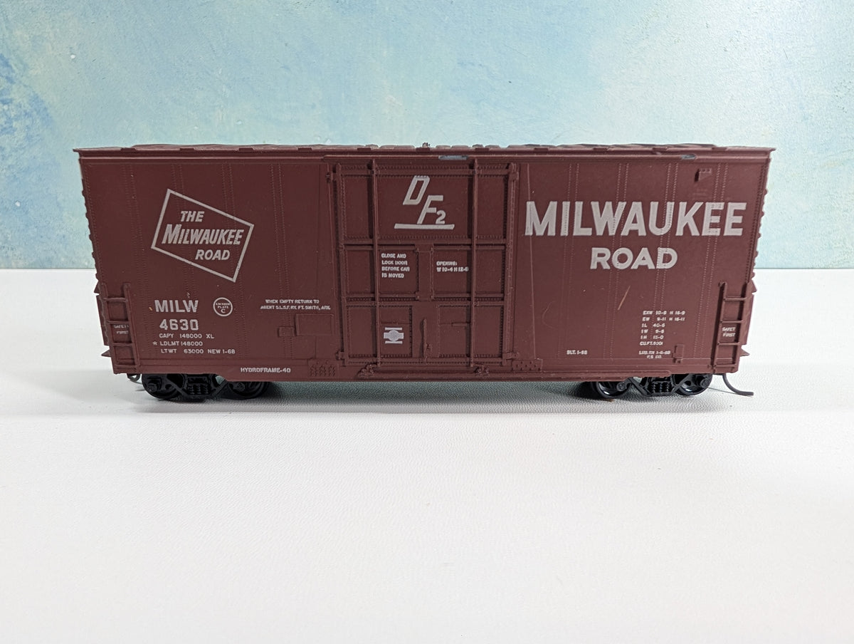 USED Athearn HO Scale 40' Hi-Cube Box Car Milwaukee Road MILW #4630