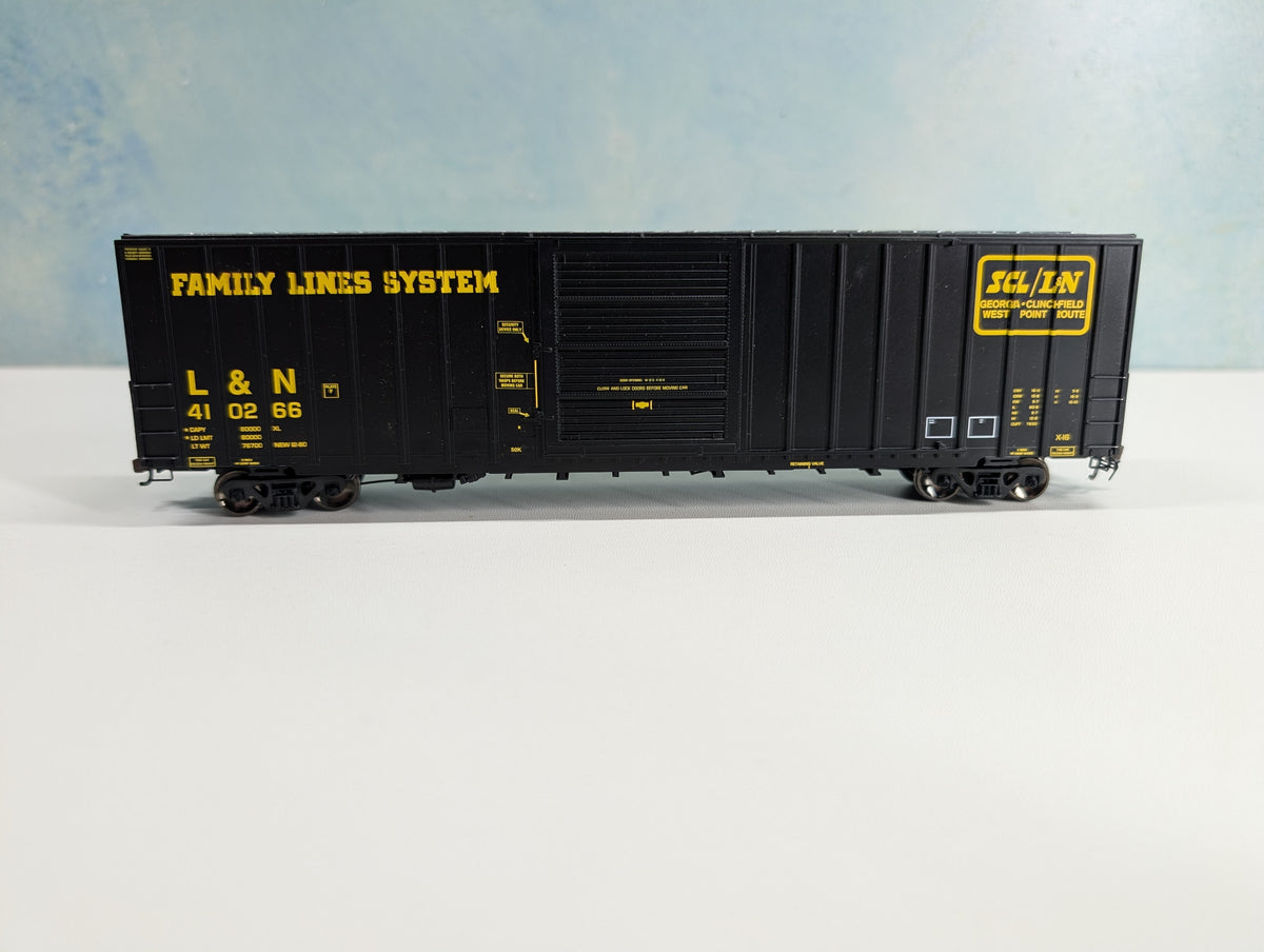 USED Athearn Genesis HO Scale 60' Hi-Cube Box Car Family Lines System L&N #410266