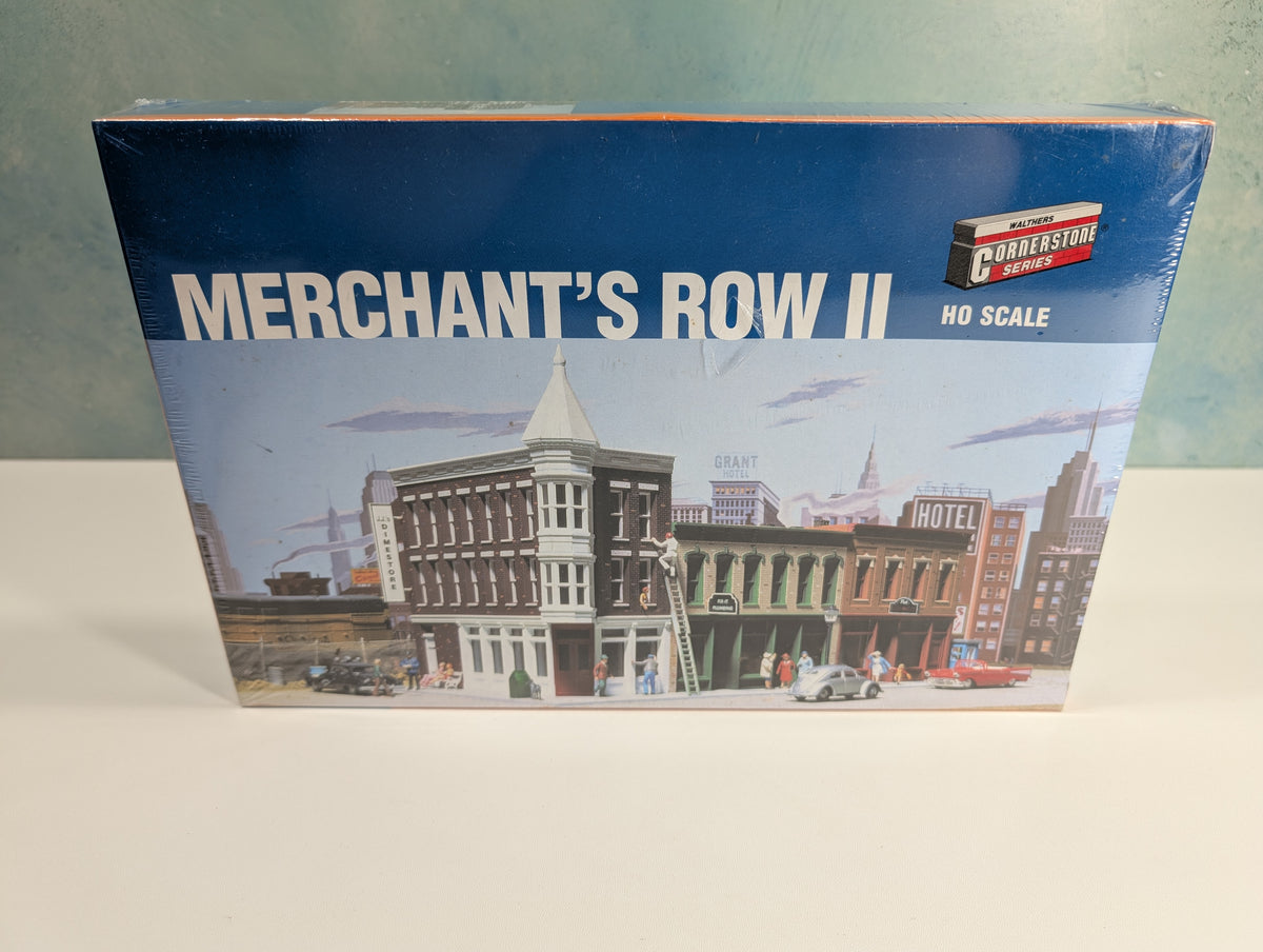 Walthers Cornerstone 933-3029 HO Scale Merchant's Row 2 Sealed KIT