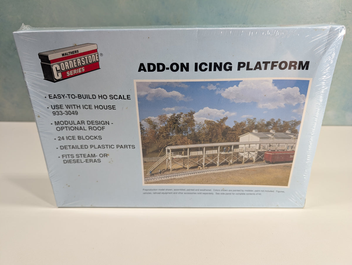 Walthers Cornerstone 933-3050 HO Scale Add-On Icing Platform (Retired) Sealed KIT