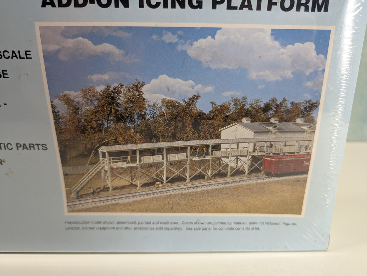 Walthers Cornerstone 933-3050 HO Scale Add-On Icing Platform (Retired) Sealed KIT