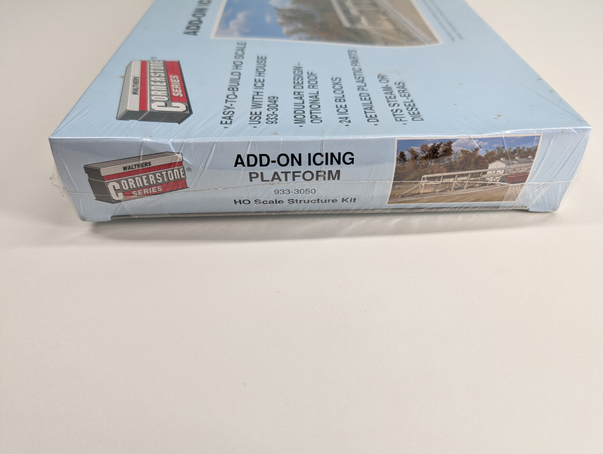 Walthers Cornerstone 933-3050 HO Scale Add-On Icing Platform (Retired) Sealed KIT