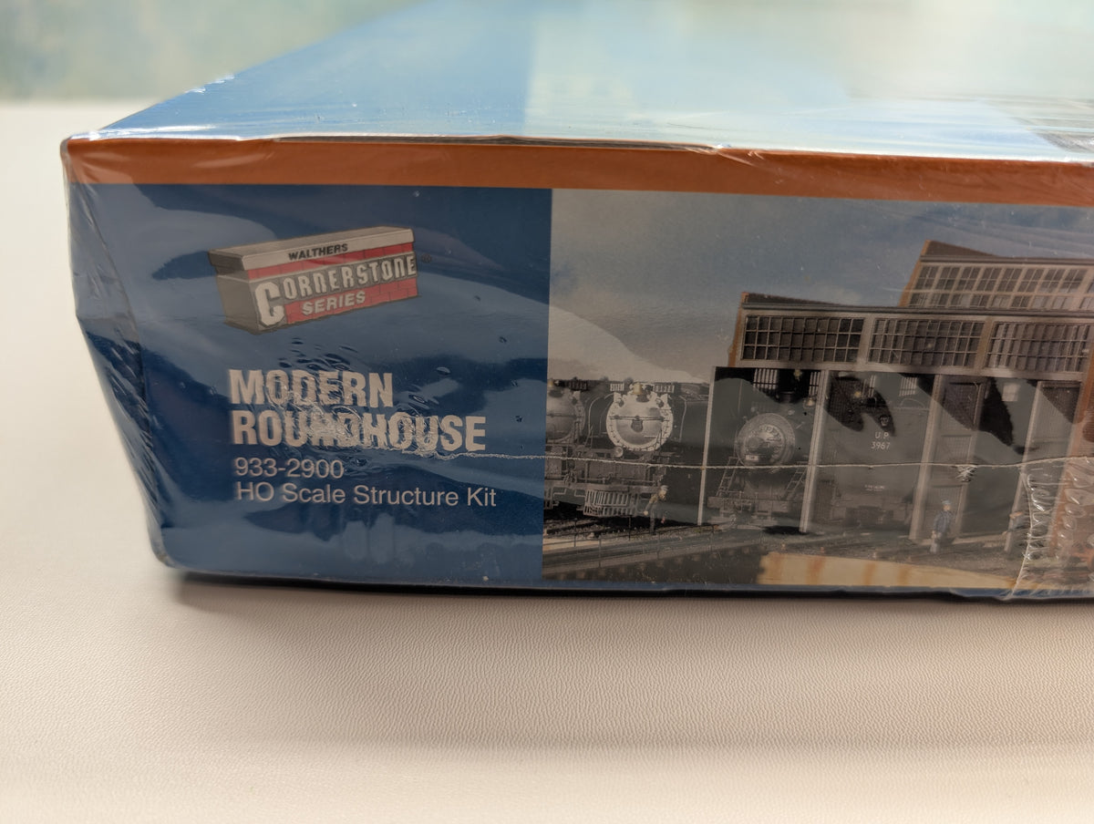 Walthers Cornerstone 933-2900 HO Scale 3-Stall Modern Roundhouse Sealed KIT