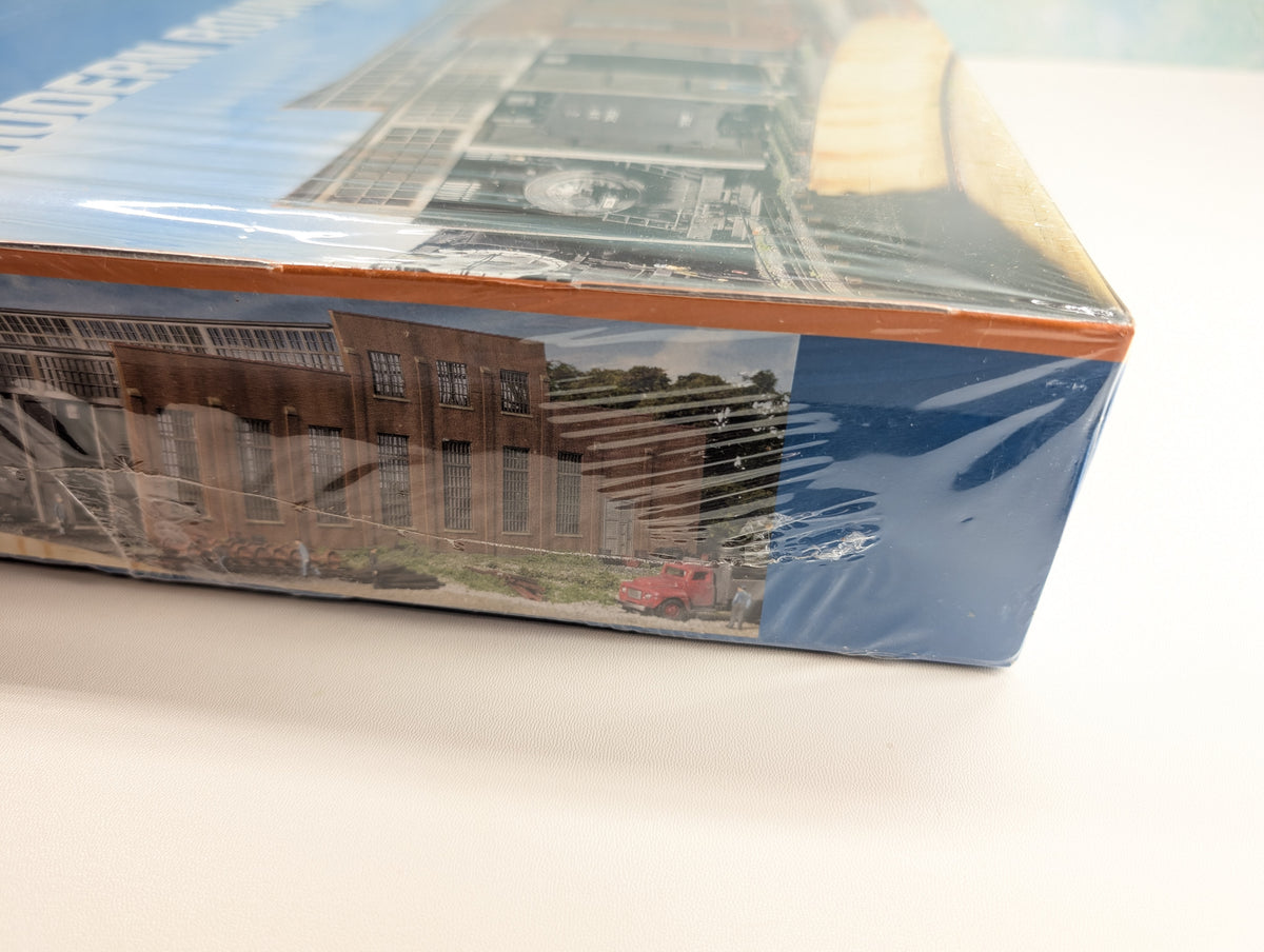 Walthers Cornerstone 933-2900 HO Scale 3-Stall Modern Roundhouse Sealed KIT