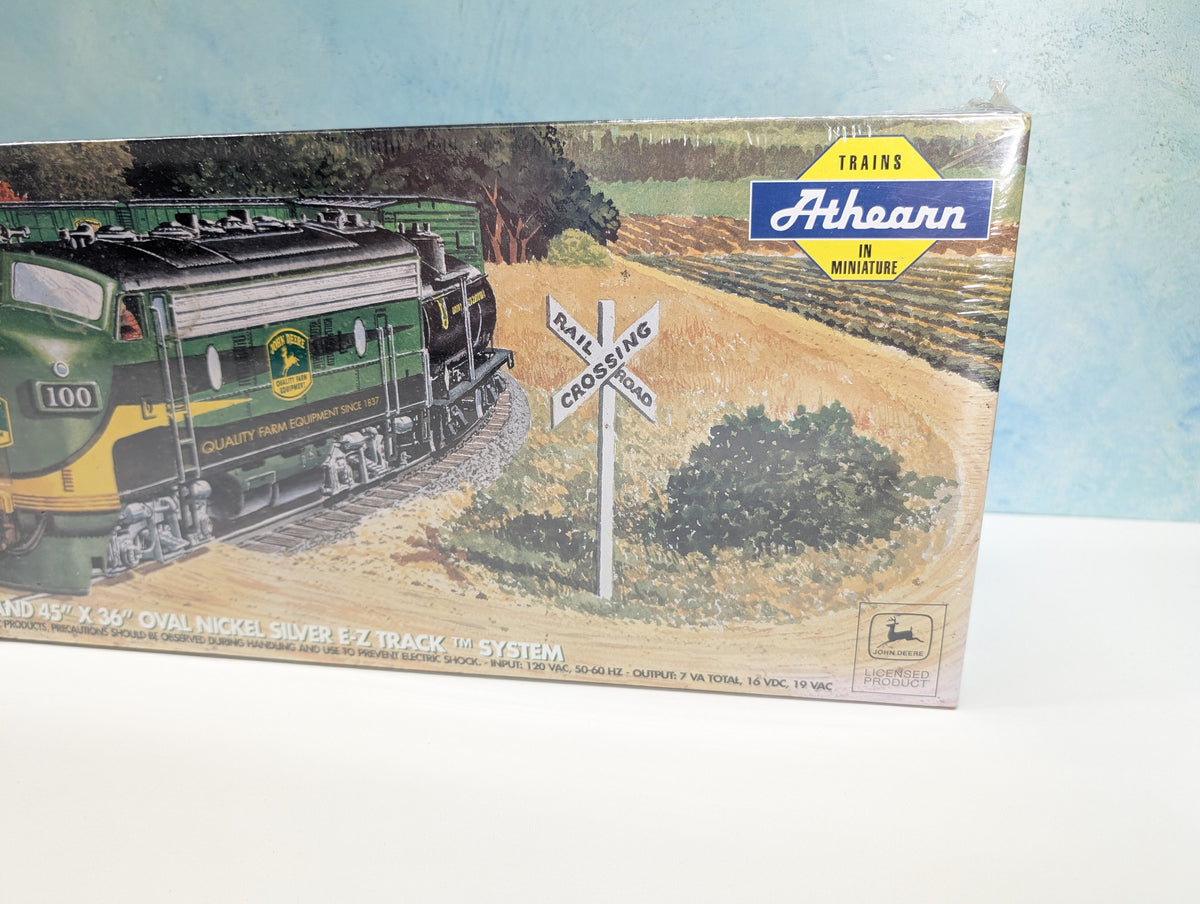 Athearn HO Scale John Deere Starter Train Set Sealed