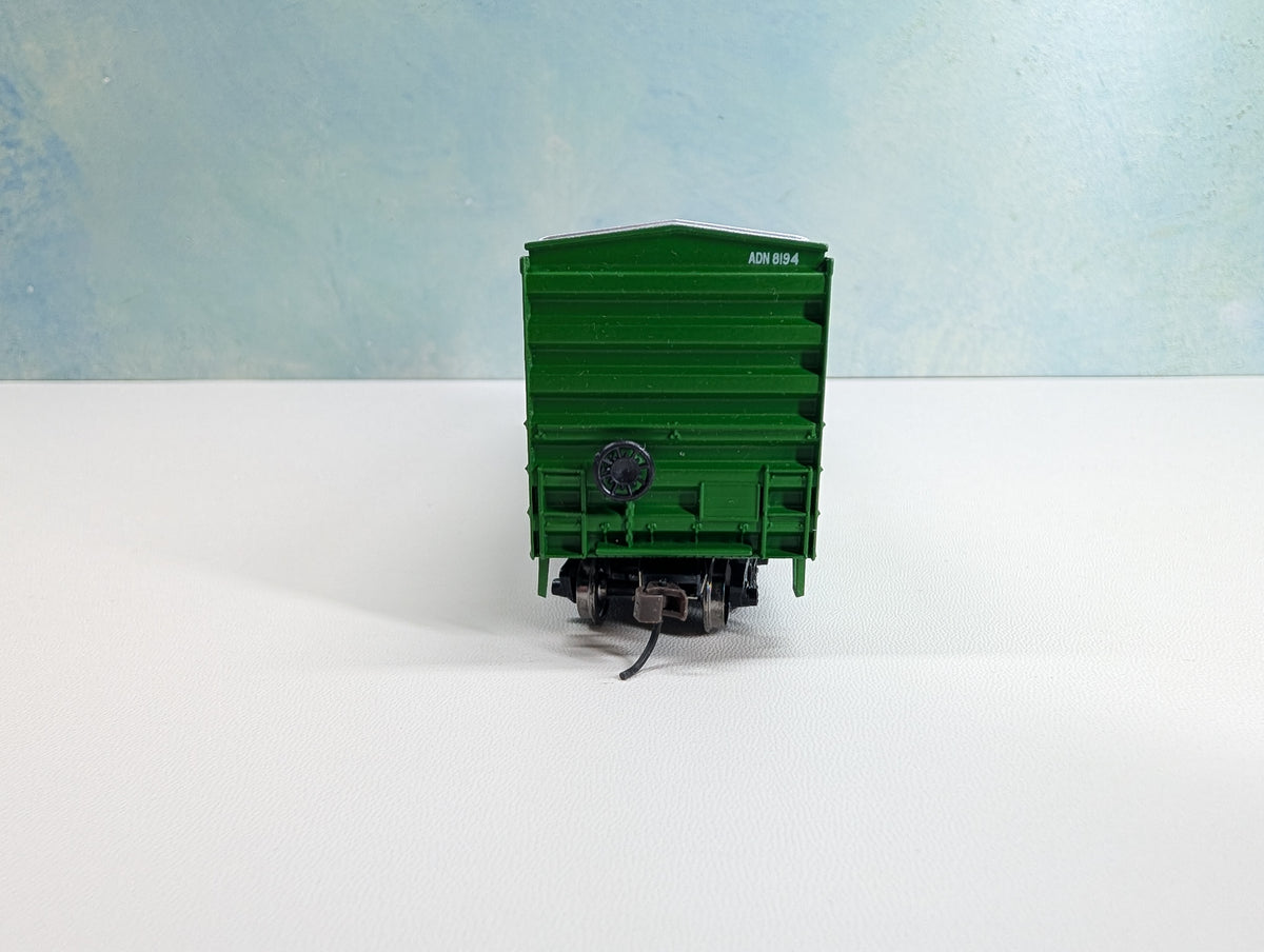 Athearn HO Scale 50' SD Railbox Box Car Ashley, Drew and Northern ADN #8194 Metal Wheels