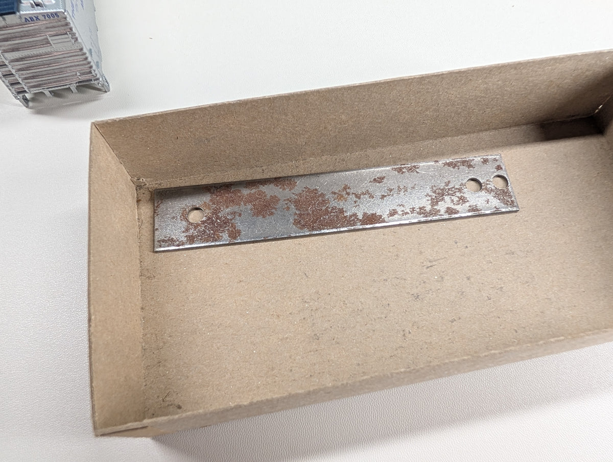 Athearn HO Scale 40' Steel Reefer Klondike Ice Cream ABX #7005 Greenway Products Custom, RARE KIT