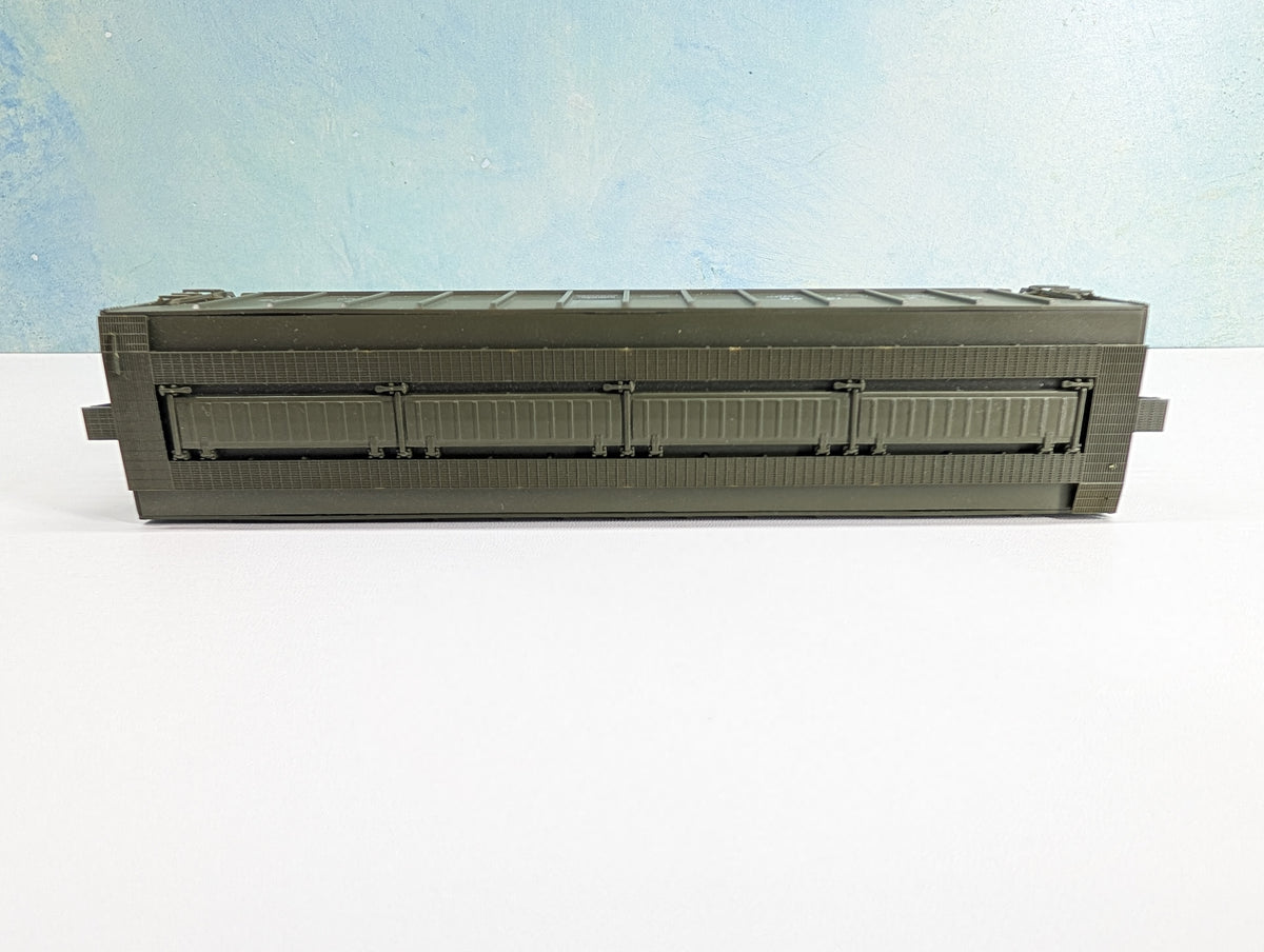 USED Life-Like HO Scale Covered Hopper USLX #1338 Metal Wheels, Proto 2000