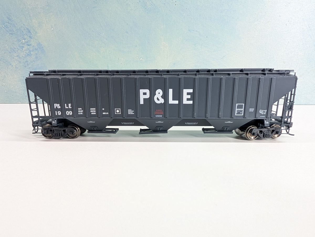 USED Intermountain HO Scale Covered Hopper Pittsburgh and Lake Erie P&LE #1909 Metal Wheels