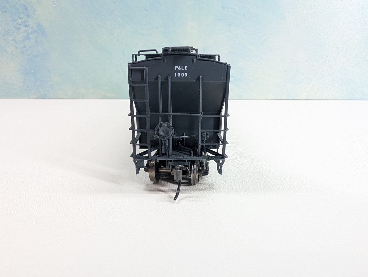 USED Intermountain HO Scale Covered Hopper Pittsburgh and Lake Erie P&LE #1909 Metal Wheels