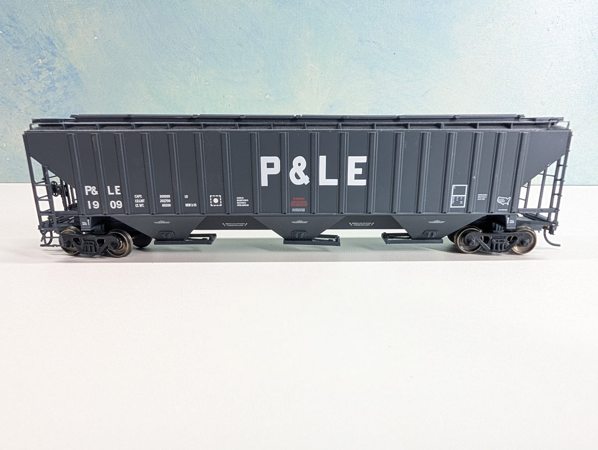 USED Intermountain HO Scale Covered Hopper Pittsburgh and Lake Erie P&LE #1909 Metal Wheels