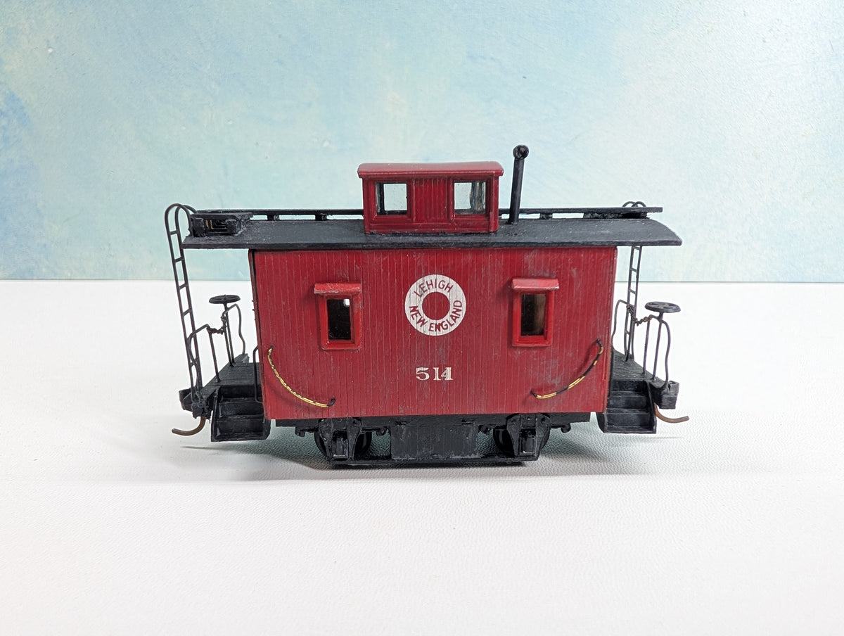 USED HO Scale Bobber Caboose Lehigh and New England #514