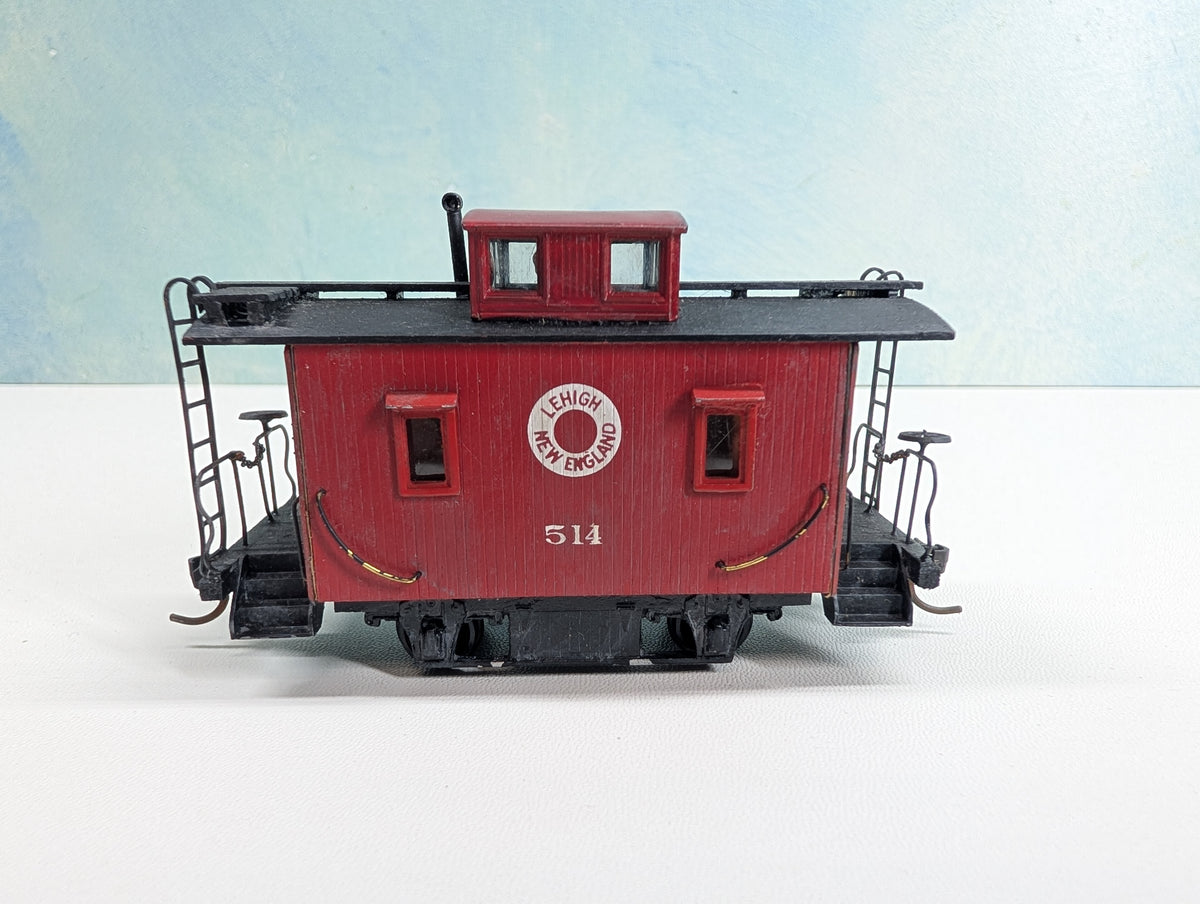 USED HO Scale Bobber Caboose Lehigh and New England #514