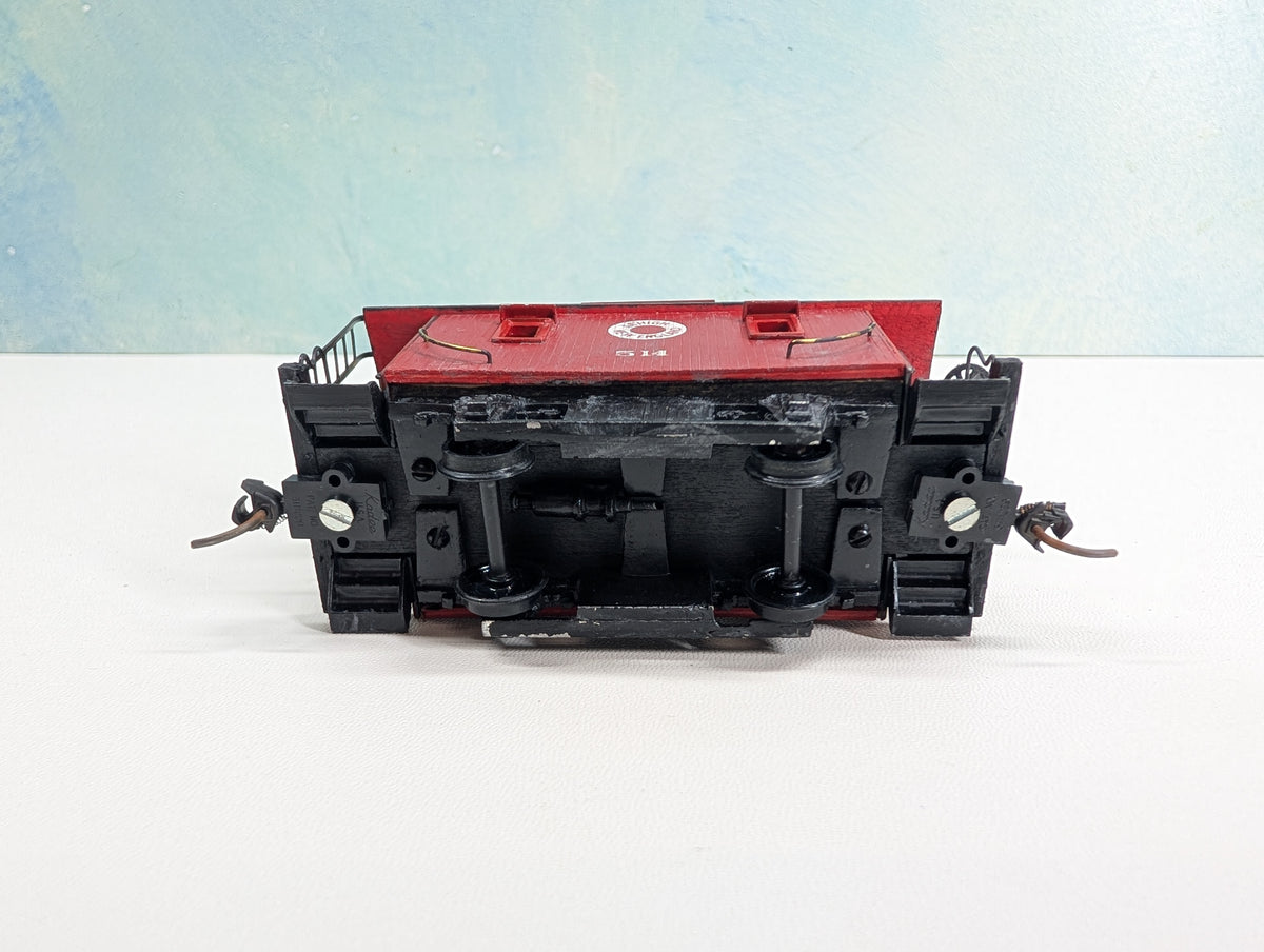 USED HO Scale Bobber Caboose Lehigh and New England #514