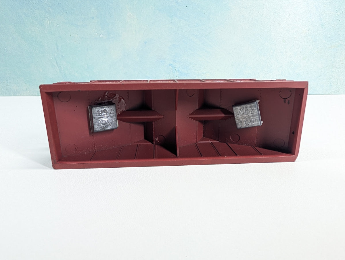 USED Stewart Hobbies HO Scale 2 Bay Hopper Western Maryland WM #15358 Metal Wheels