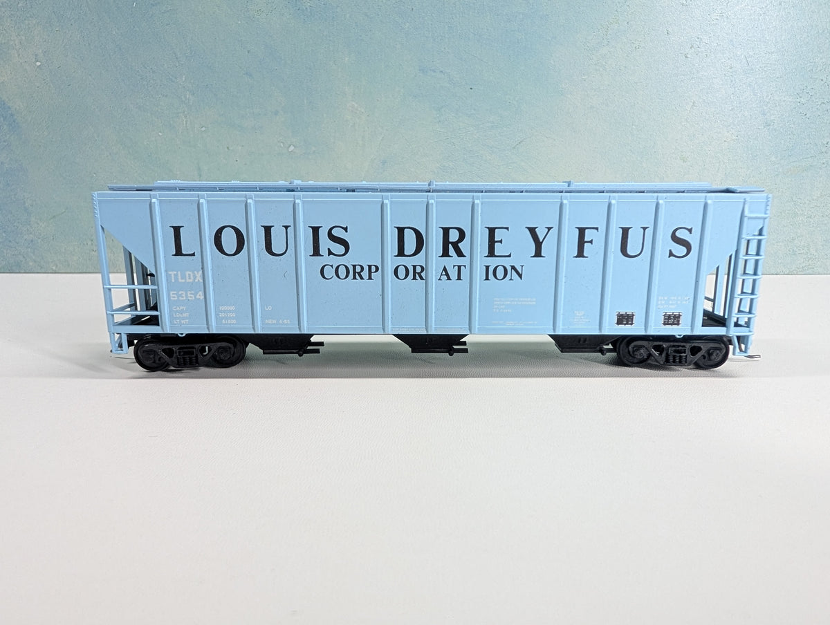 USED Walthers HO Scale PS-2 CD Hopper Louis Dreyfus Corp TLDX #5354