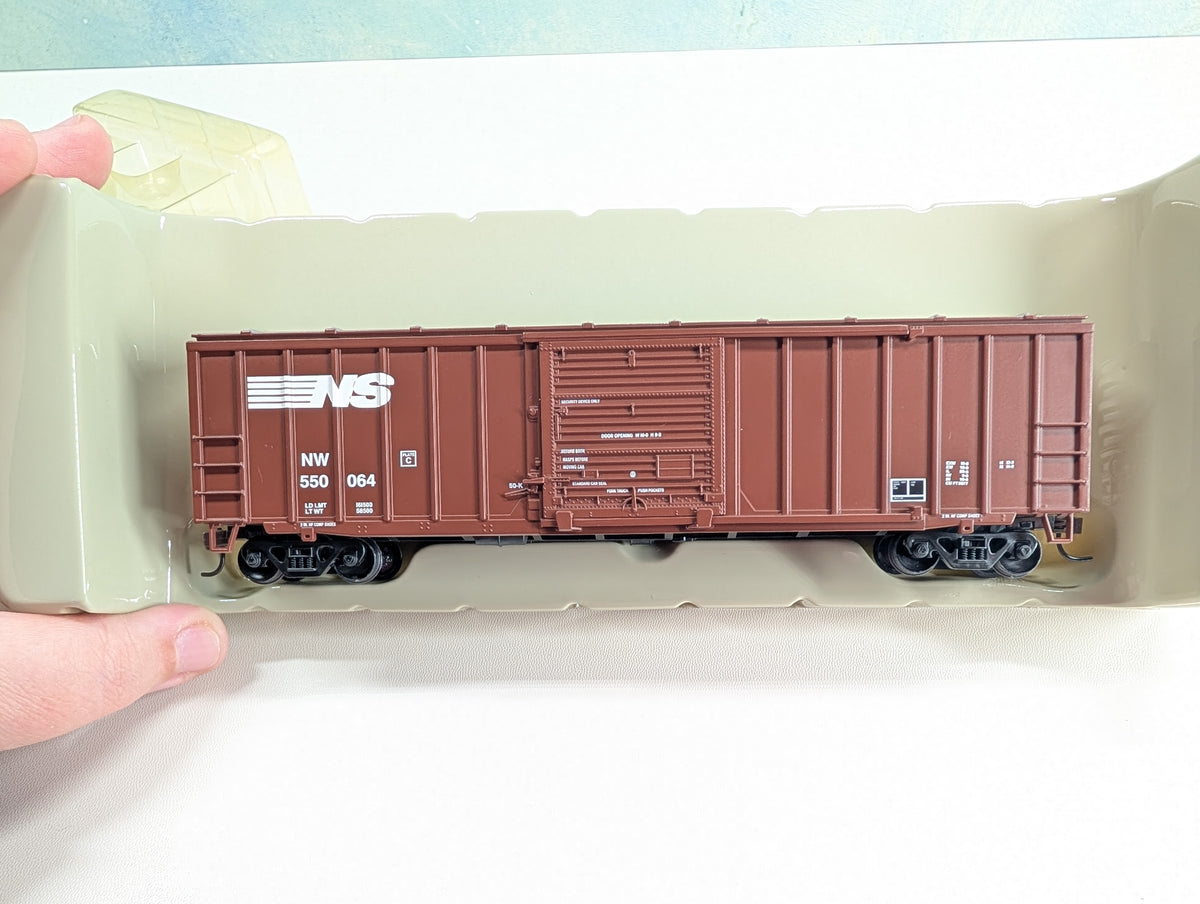 Athearn 7052 HO Scale 50' Railbox Box Car Norfolk Southern NW #550064