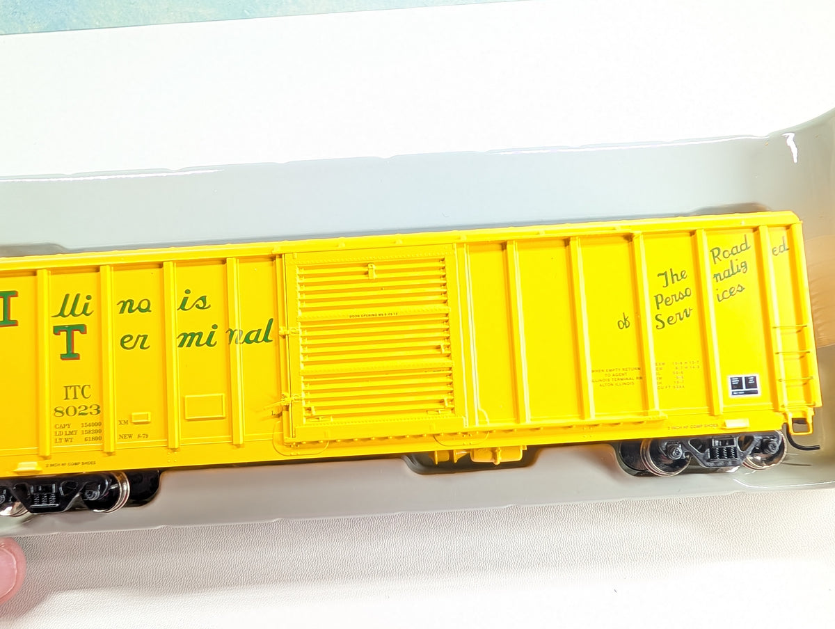 Athearn 71891 HO Scale PS 5344 Box Car Illinois Terminal ITC #8023