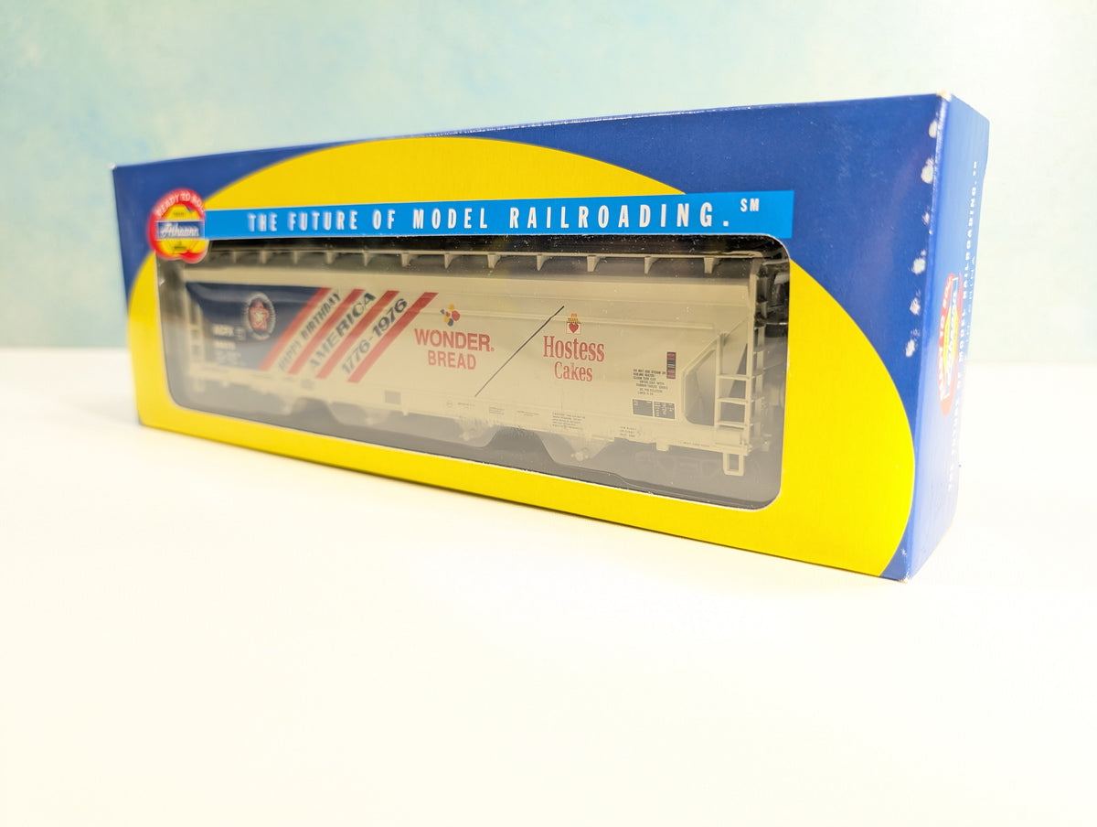 Athearn 7200 HO Scale ACF Centerflow Hopper Wonder Bread Hostess Cakes ACFX #56670