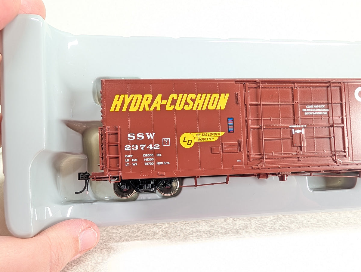 USED Athearn Genesis G4383 HO Scale 50' PC&F Box Car Cotton Belt SSW #23742
