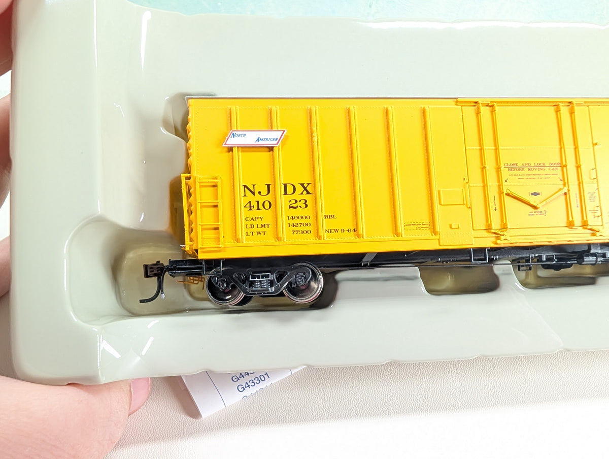 USED Athearn Genesis G4456 HO Scale NACC 50' Box Car Central of New Jersey NJDX #41023