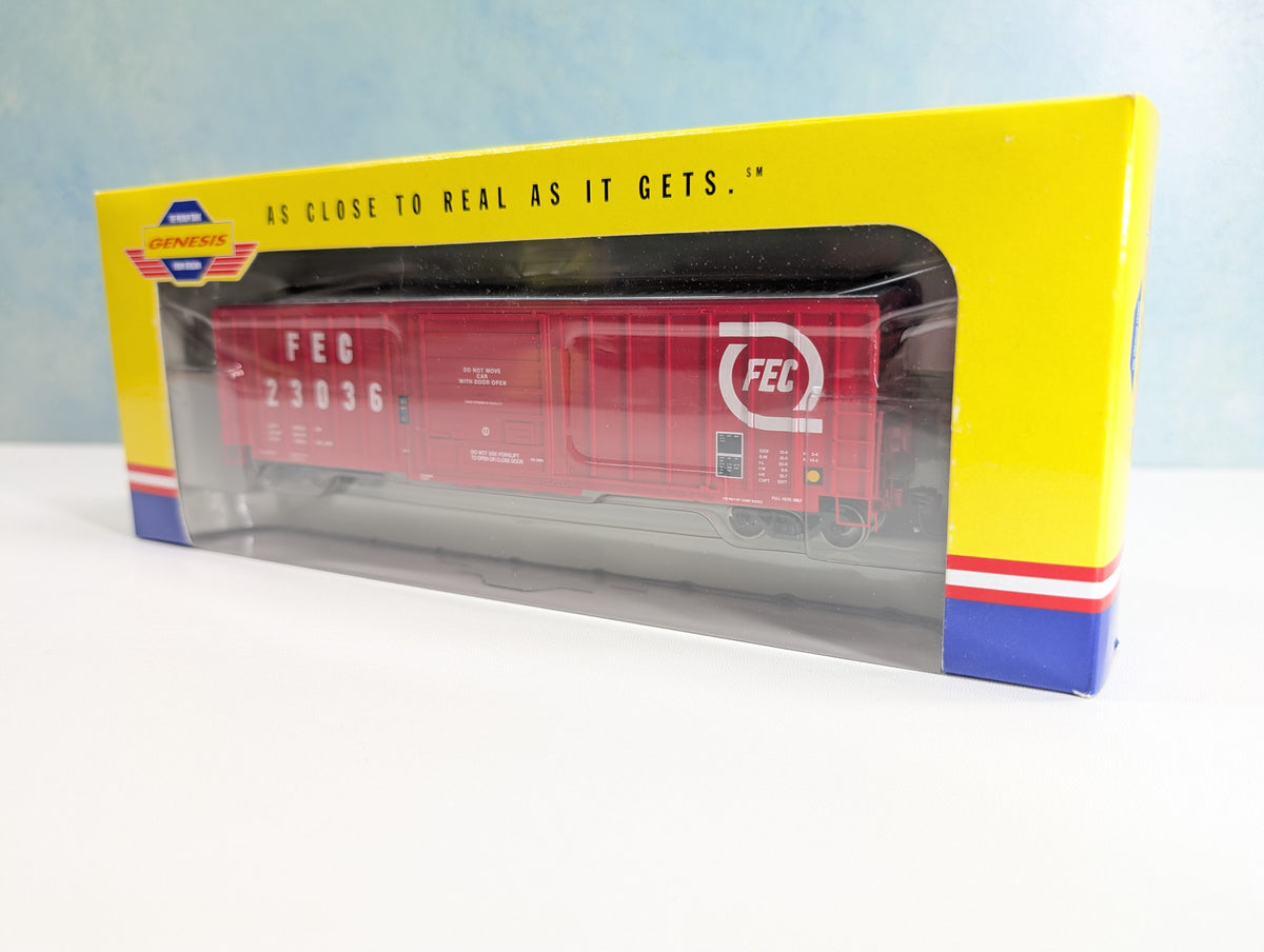USED Athearn Genesis G4218 HO Scale SIECO 50' Box Car Florida East Coast FEC #23036