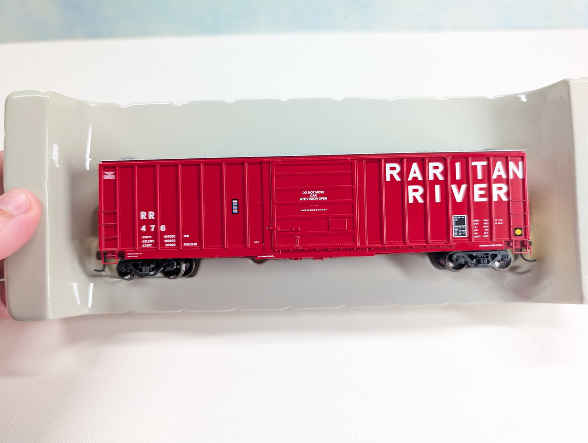 USED Athearn Genesis G4216 HO Scale SIECO 50' Box Car Raritan River RR #476