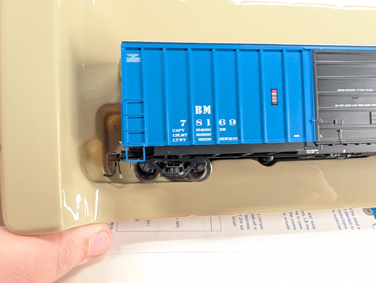 USED Athearn Genesis G4201 HO Scale SIECO 50' Box Car Boston & Maine BM #78169