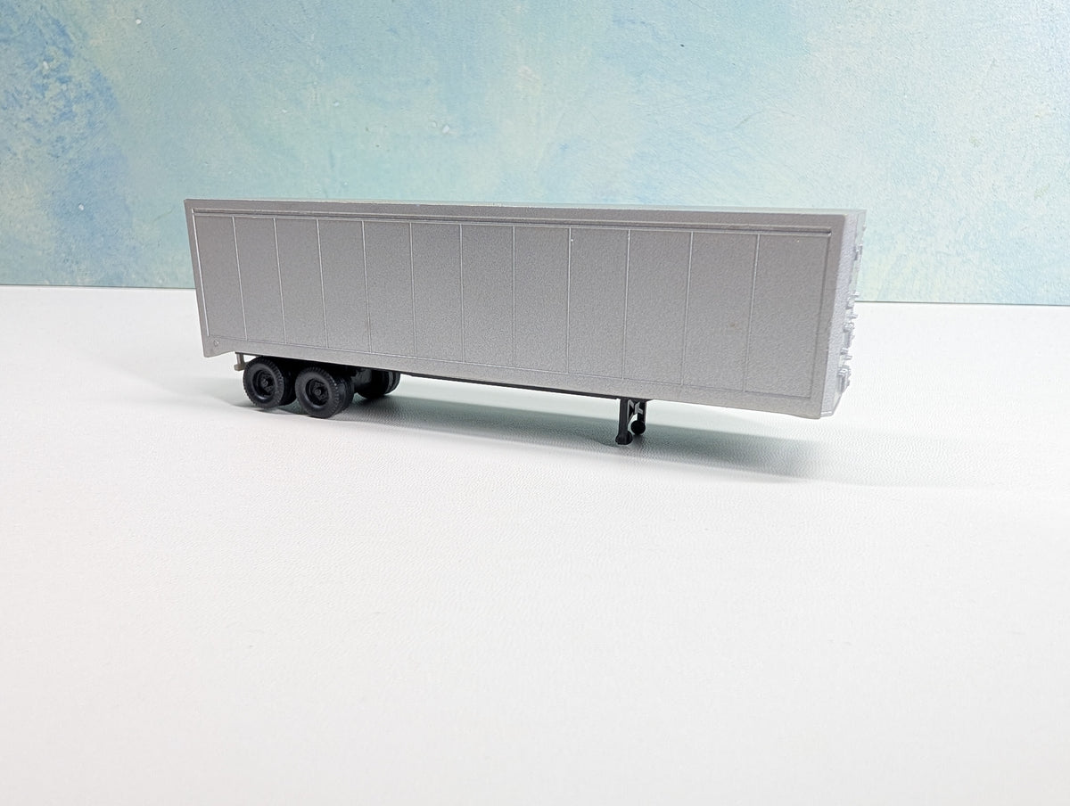 USED AHM HO Scale 40' Trailer Gray Undecorated