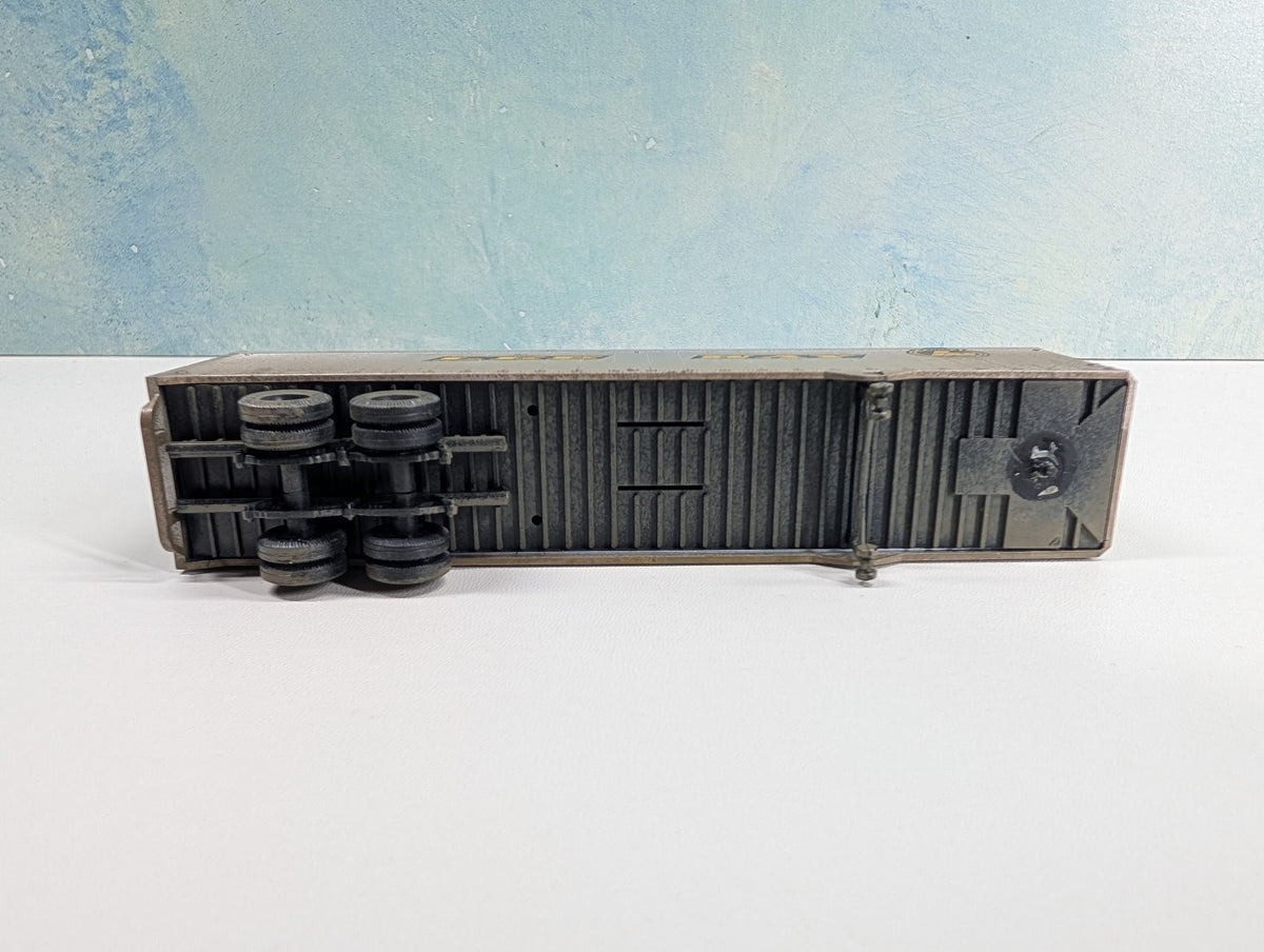 USED Athearn HO Scale 40' Trailer Lee Way #1544 Weathered