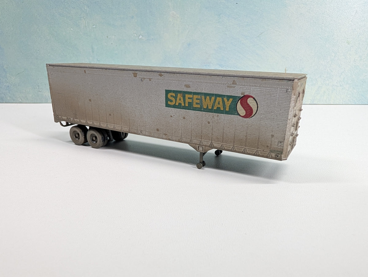 USED Athearn HO Scale 40' Trailer Safeway #4089F Weathered