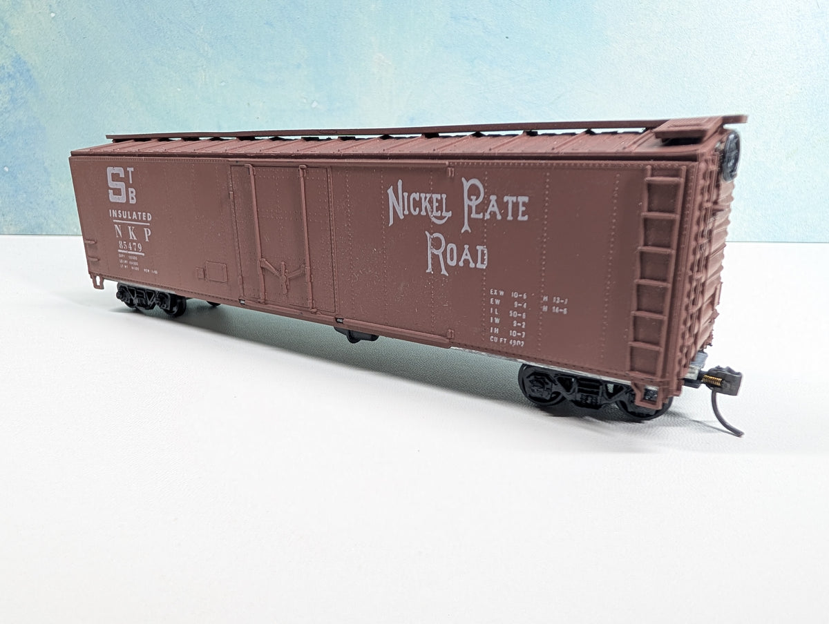USED Roundhouse HO Scale 50' Box Car Nickel Plate Road NKP #85479