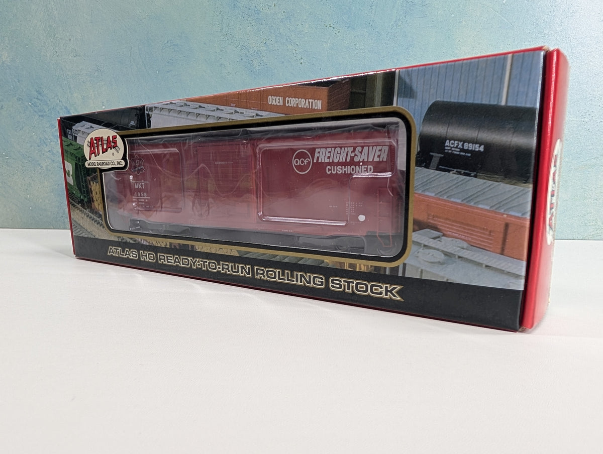 Atlas #1334-1 HO Scale 50' Precision Design Box Car Missouri Kansas Texas MKT #1958