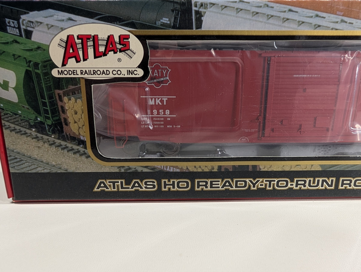 Atlas #1334-1 HO Scale 50' Precision Design Box Car Missouri Kansas Texas MKT #1958