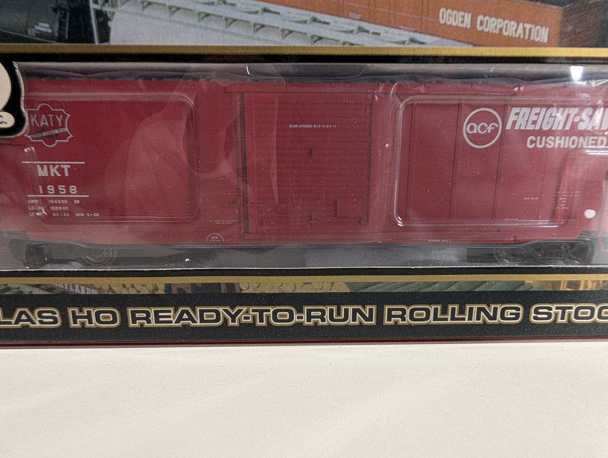 Atlas #1334-1 HO Scale 50' Precision Design Box Car Missouri Kansas Texas MKT #1958
