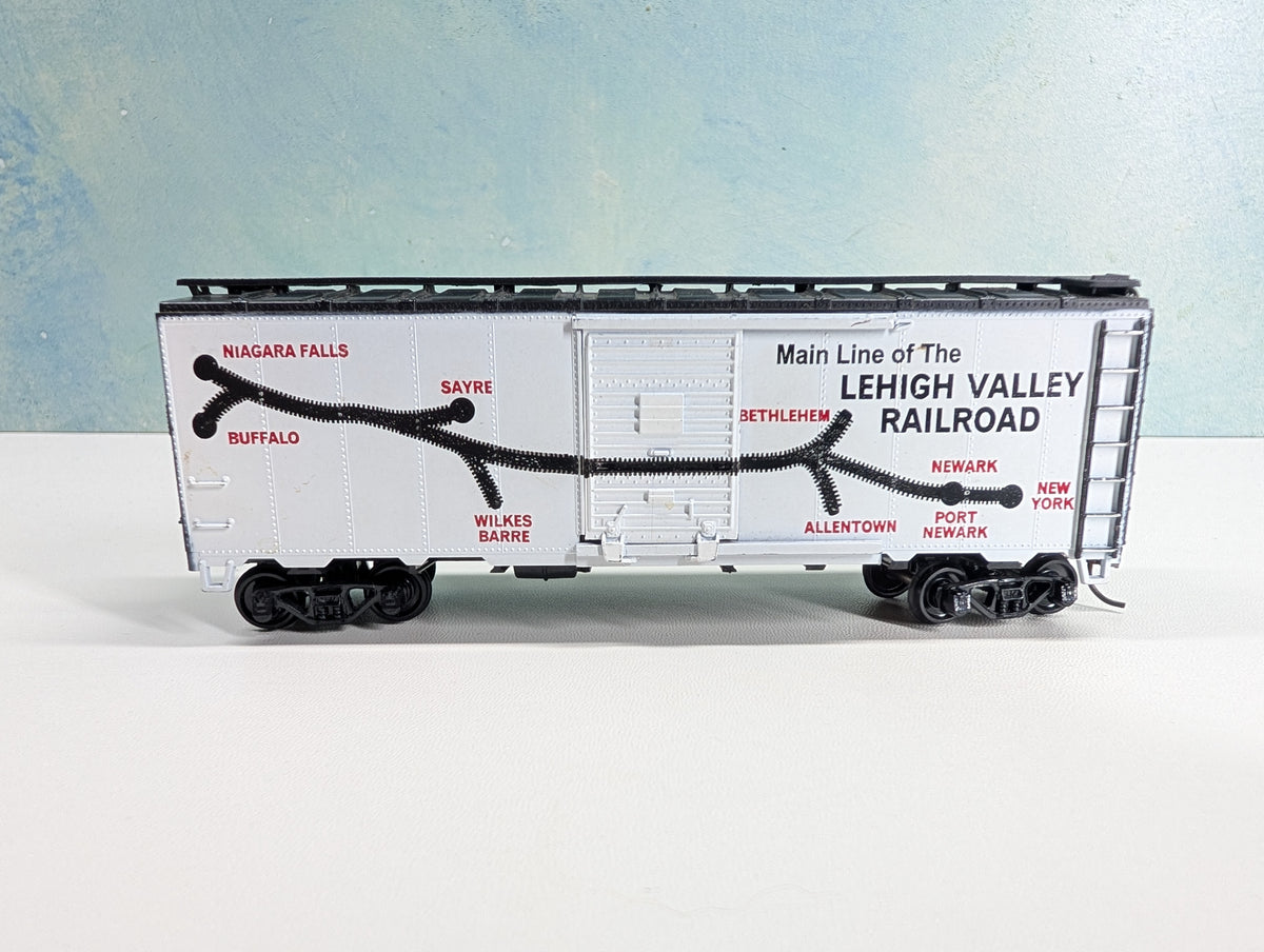 USED Athearn HO Scale 40' Box Car Lehigh Valley Map