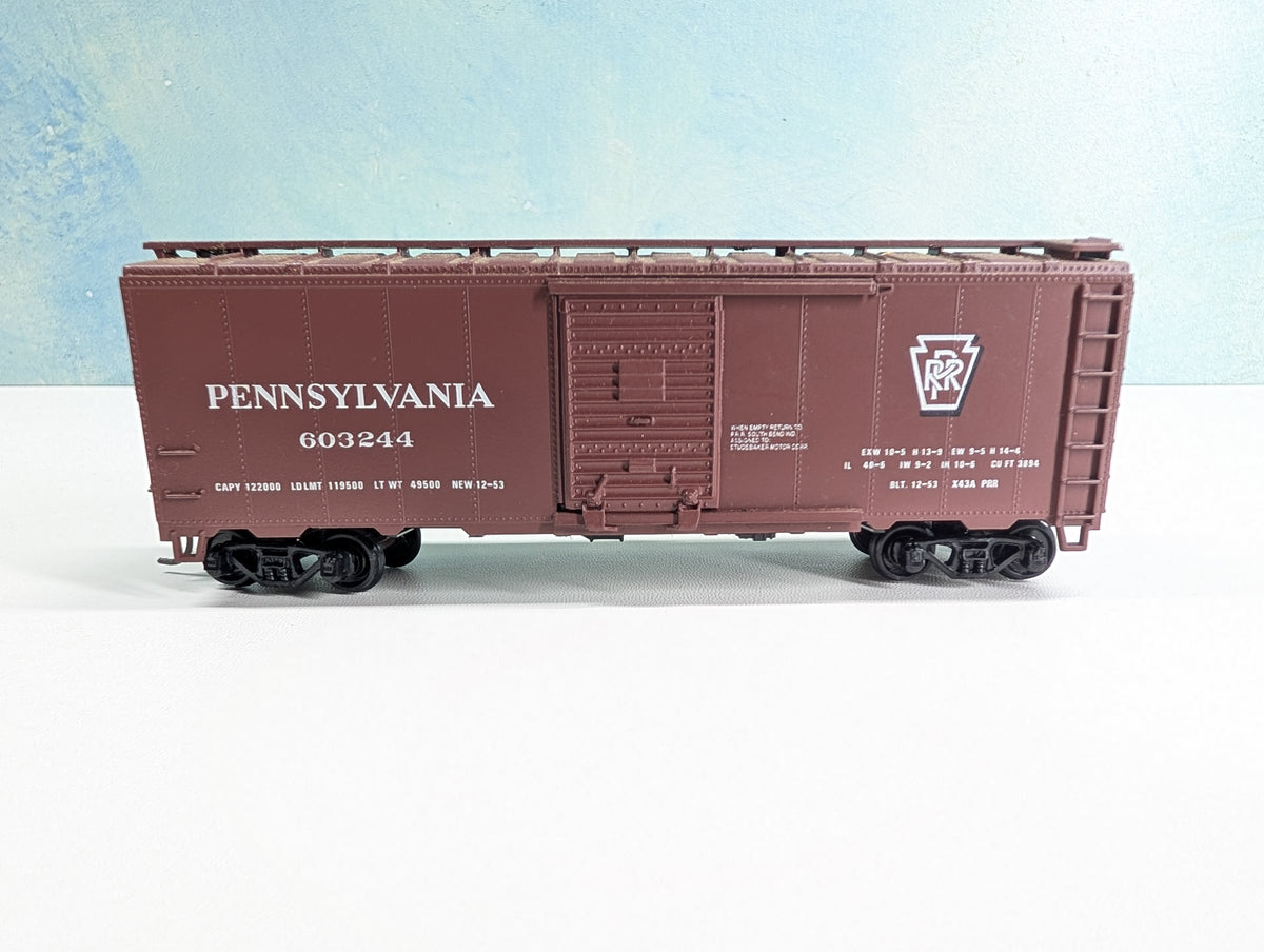 USED Athearn HO Scale 40' Box Car Pennsylvania #603244 Bev-Bel