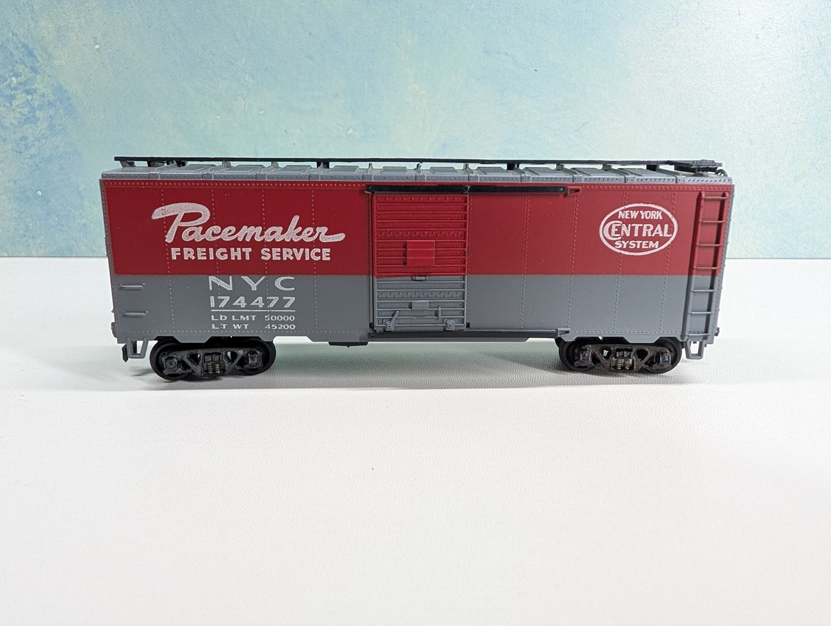 USED Athearn HO Scale 40' Box Car New York Central NYC #174477 Pacemaker