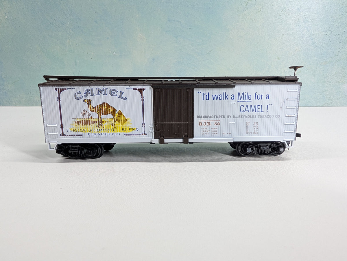 USED TRAIN MINIATURE HO Scale Tobacco Road Series Car Camel Cigarettes RJR #52