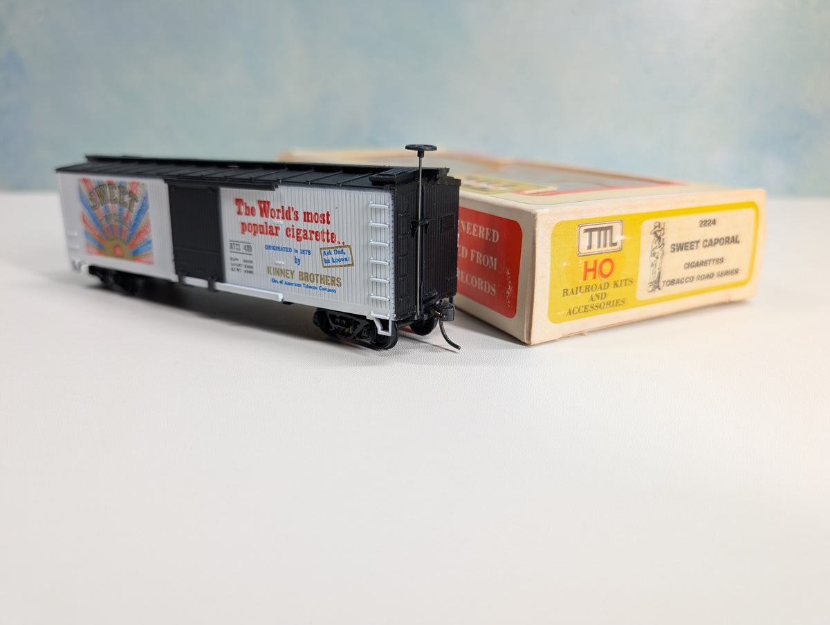 USED TRAIN MINIATURE HO Scale Tobacco Road Series Car Sweet Caporal Cigarettes ATCX #409