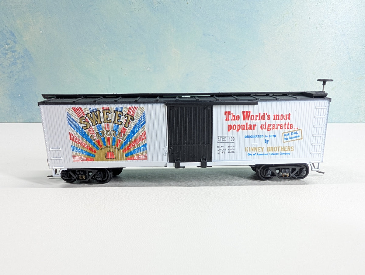 USED TRAIN MINIATURE HO Scale Tobacco Road Series Car Sweet Caporal Cigarettes ATCX #409